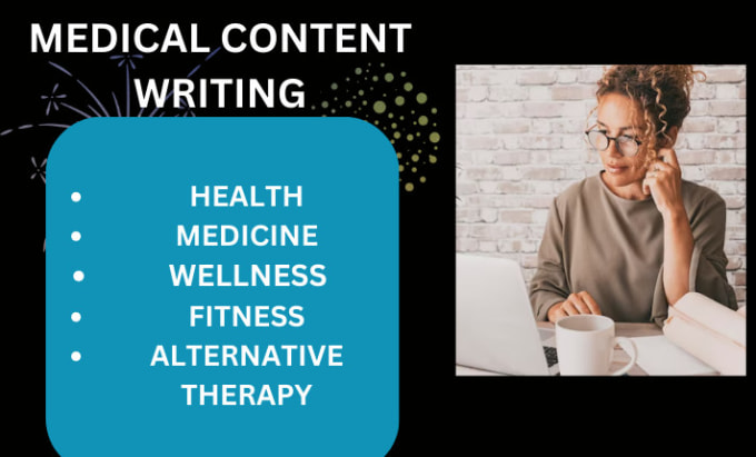 Gig Preview - Create excellent blog entries or articles about health and medicine