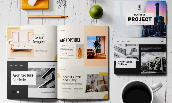 Gig Preview - Create minimalist attractive portfolio company