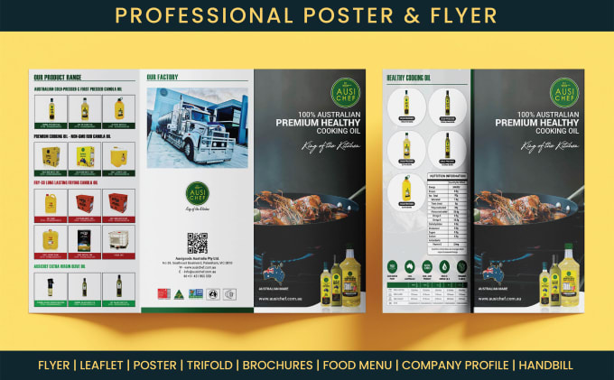 Gig Preview - Design flyer, poster, and brochure for your business