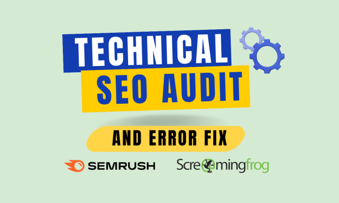 Gig Preview - Do professional SEO audit your website and fix the errors