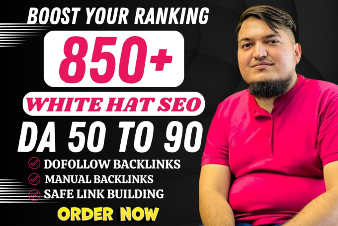 Gig Preview - Provide high authority da 90 plus high quality seo dofollow contextual backlinks