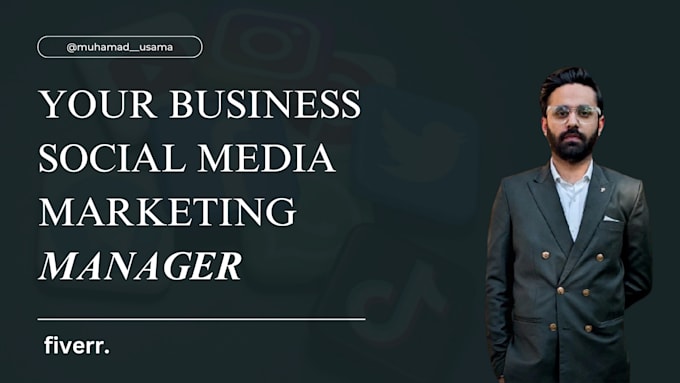 Bestseller - be your social media marketing manager