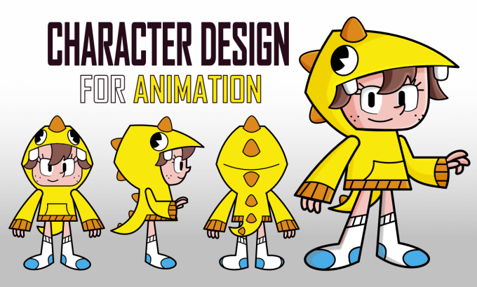 Gig Preview - Create a character sheet for animation