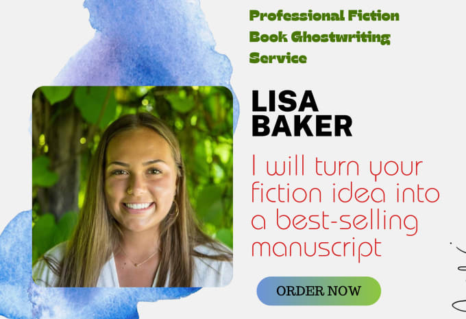 Gig Preview - Be your fiction ghostwriter, ghostwrite fiction romance writer fantasy scifi ya