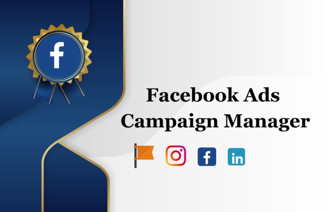 Gig Preview - Your facebook ads campaign manager and ig and linkedin ads