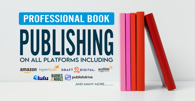 Gig Preview - Publish your ebook, paperback and hardcover on amazon KDP and other platforms