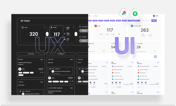 Gig Preview - Design saas, crm dashboard