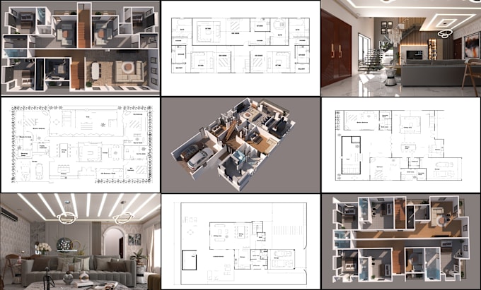 Gig Preview - Do your architect, draftsman for house plan, 2d floor plan