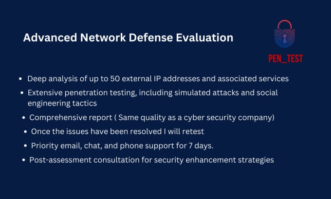 Bestseller - conduct an external network penetration test