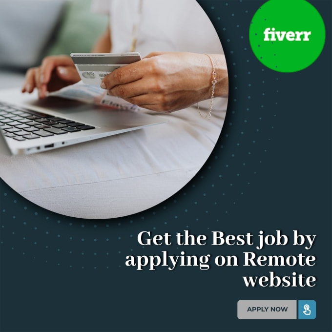 Gig Preview - Search and apply on remote jobs for you