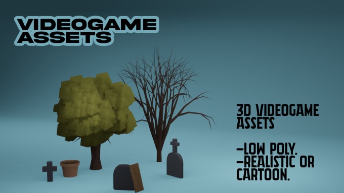 Gig Preview - Do your 3d game assets