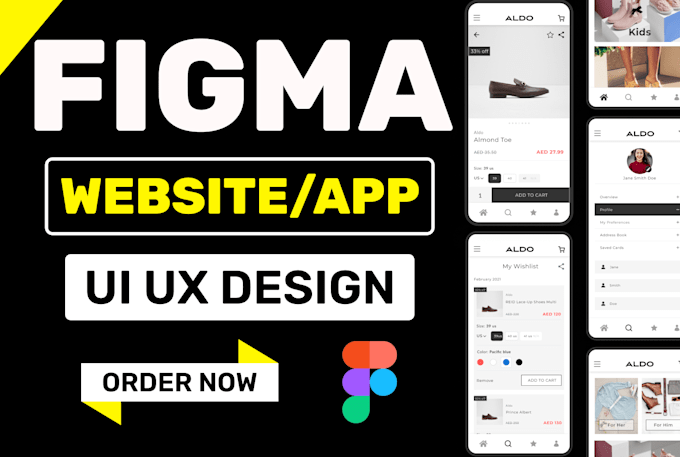 Gig Preview - Do UI UX design, website, dashboard, mobile app UI UX design