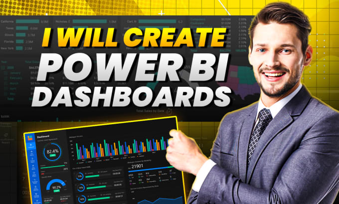 Gig Preview - Create an incredible power bi dashboard