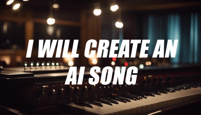 Gig Preview - Make an ai generated song for you