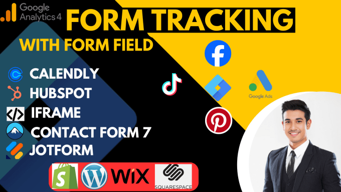 Gig Preview - Fix form populating,iframe form tracking calendly,hubspot,gravity, via gtm,ga4