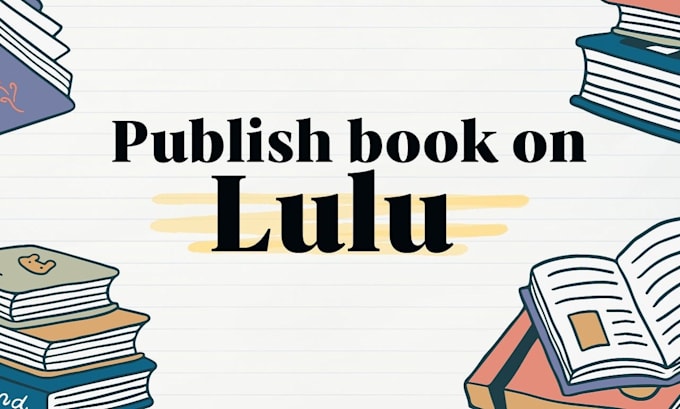 Gig Preview - Publishing book on lulu or amazon kdp, book formatting, cover design