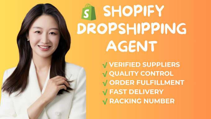 Gig Preview - Be shopify dropshipping agent,find profitable product, fast ship