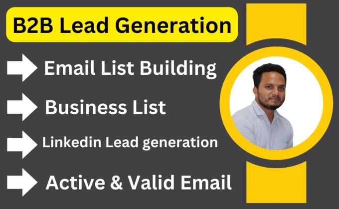 Gig Preview - Provide b2b lead generation services