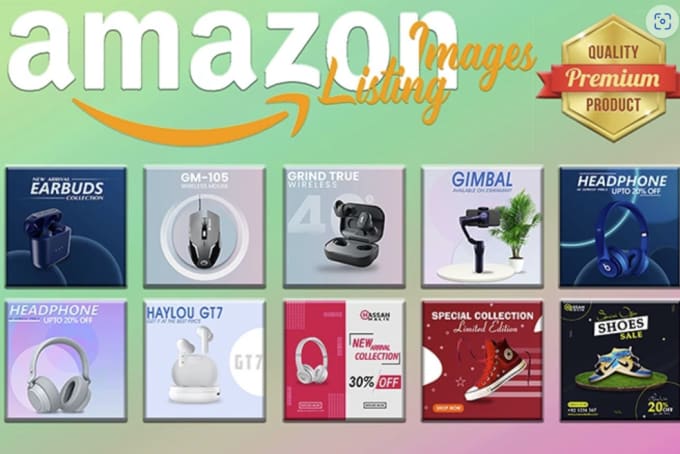 Gig Preview - Design amazon product listing images and infographics