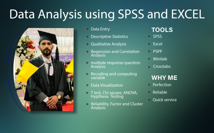 Gig Preview - Do statistical analysis interpretation on spss, excel, r programming