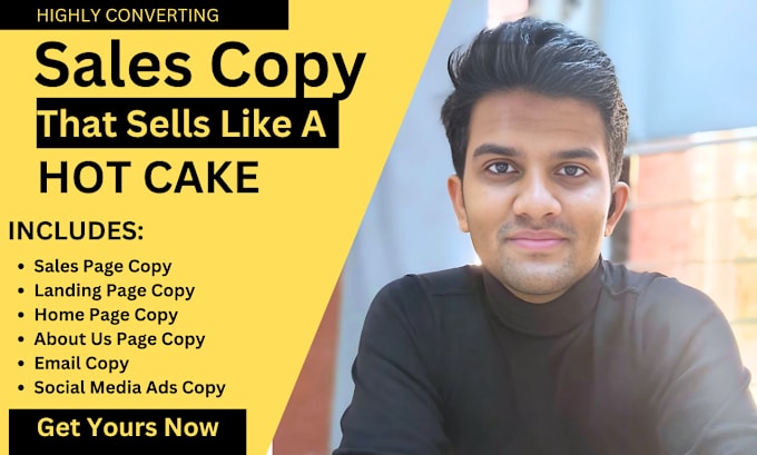 Gig Preview - Be your sales copywriter for all types of sales copy