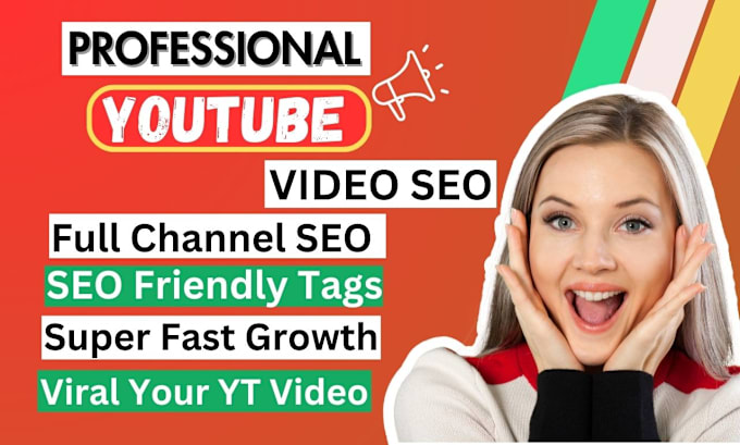 Gig Preview - Do professional youtube video SEO for top ranking