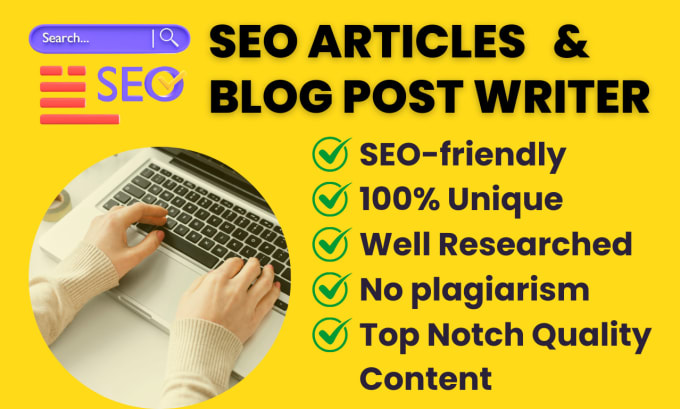 Gig Preview - Be your SEO website content writer or article writer