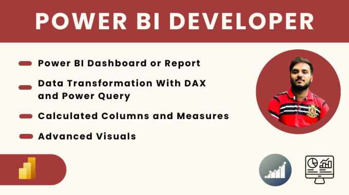 Gig Preview - Develop insightful power bi dashboard for data analysis