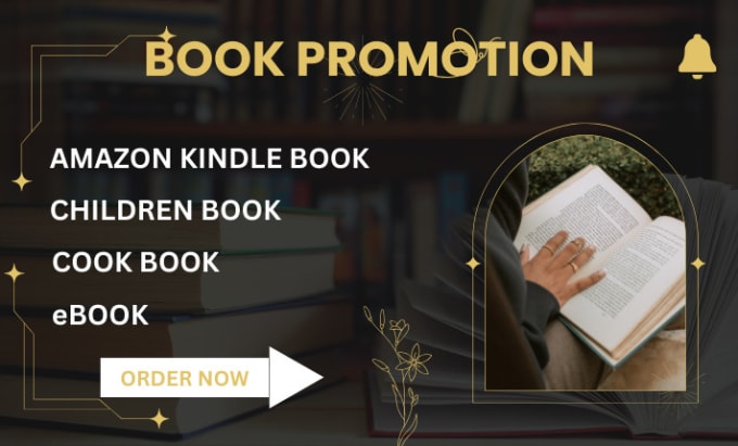 Gig Preview - Do amazon KDP book promotion, ebook marketing, book publishing, book formatting