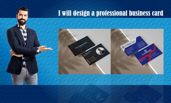 Gig Preview - Make creative and professional business card