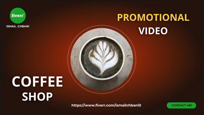 Gig Preview - Create a captivating coffee shop promotion or menu video