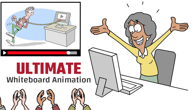 Gig Preview - Create custom whiteboard animated explainer video