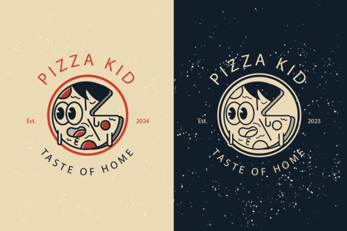 Gig Preview - Design awesome standard, attractive, burger  pizza,  marketing agency logo