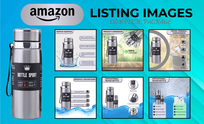 Gig Preview - Design amazon product listing images, a plus content ebc design