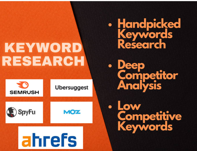 Gig Preview - Do in depth hand picked SEO keyword research and competitor analysis