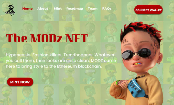 Gig Preview - Do erc721a nft minting engine, nft website, nft minting website, minting dapp