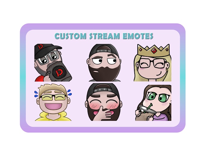 Gig Preview - Create custom stream or discord emotes, animated or static