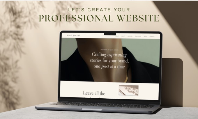 Gig Preview - Design or redesign a custom professional wix website