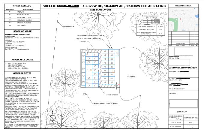 Gig Preview - Permit plans for solar systems