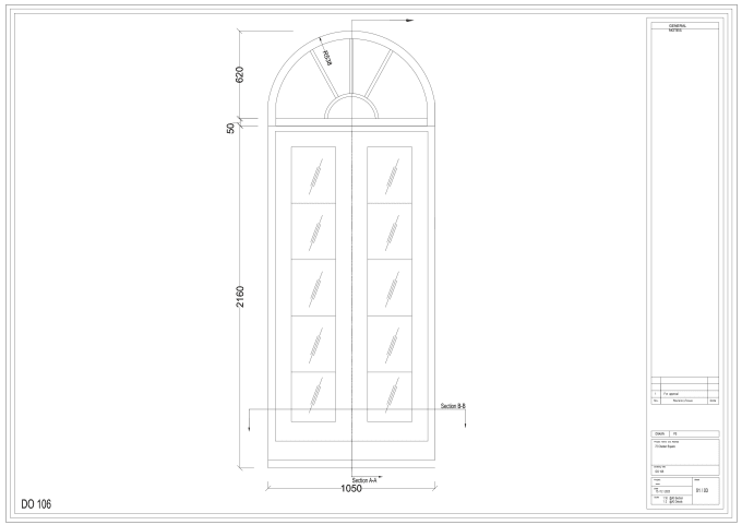 Gig Preview - Draw aluminum window door profile or technical drawings