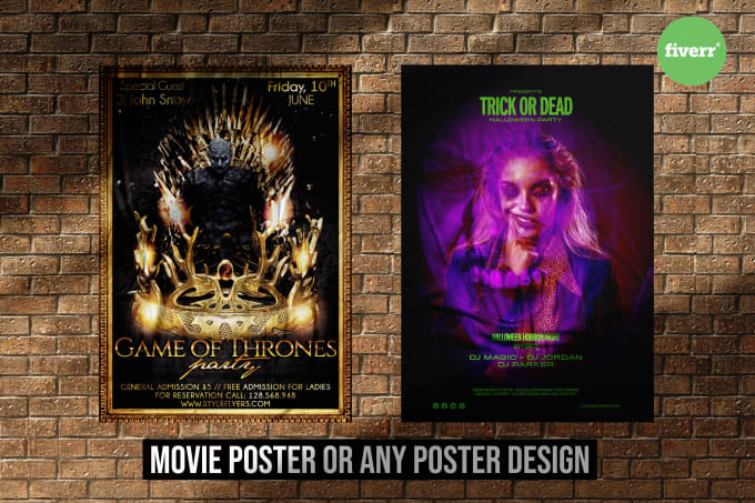 Gig Preview - Create perfect movie poster or film poster