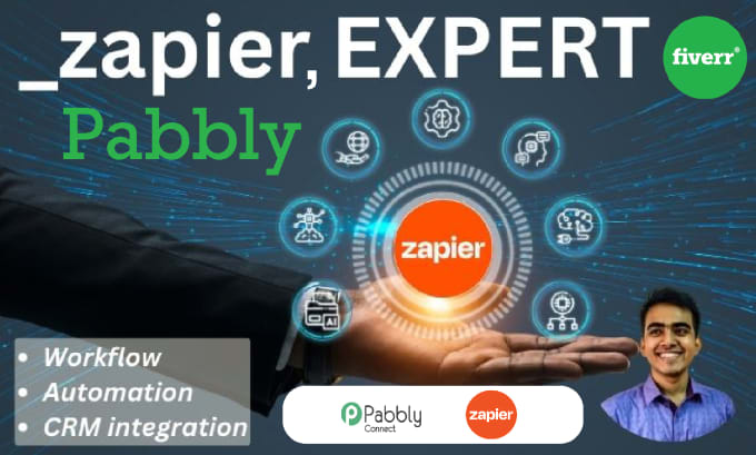 Gig Preview - Integrate pabbly connect with mailchimp, slack, and more