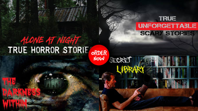 Gig Preview - Create horror impressive scary youtube thumbnails in 5 hrs