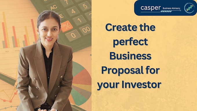 Gig Preview - Create a tailored business proposal for your investor