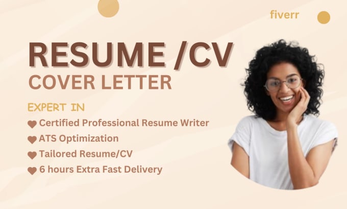 Gig Preview - Get your job done of your dreams through expert CV, and cover letter, cv editing