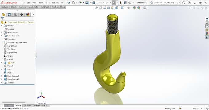 Gig Preview - Do 3d cad modeling, cad design and 3d model for manufacturing