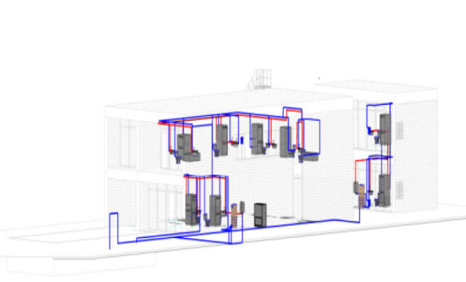 Gig Preview - Do hvac plumbing and electrical mep design bim for permit by licenced engineer