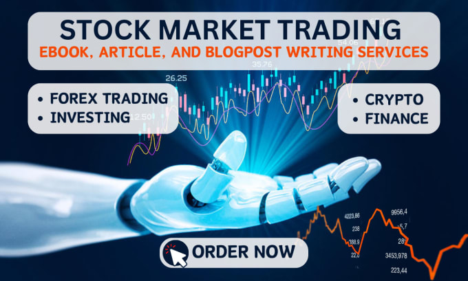 Gig Preview - Write articles ebook youtube scripts on stock market trading, investing crypto