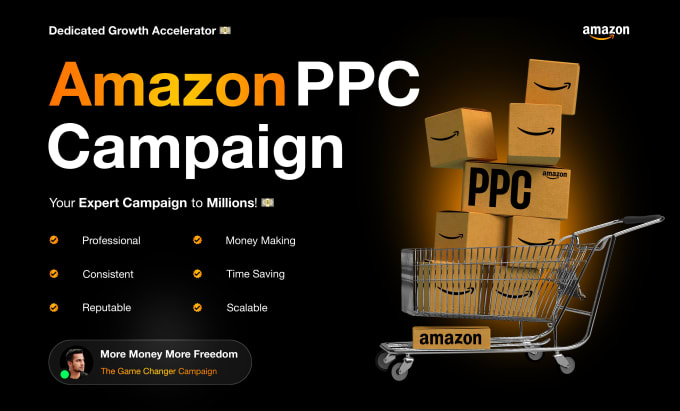 Gig Preview - Setup optimize amazon PPC ads amazon PPC campaign management, amazon advertising