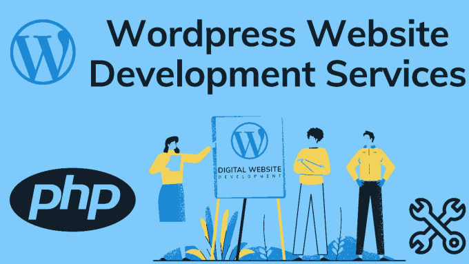 Gig Preview - Wordpress website development service